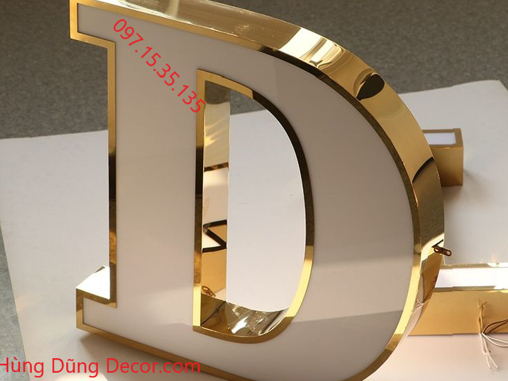 Xưởng chữ inox giá rẻ tại dĩ an