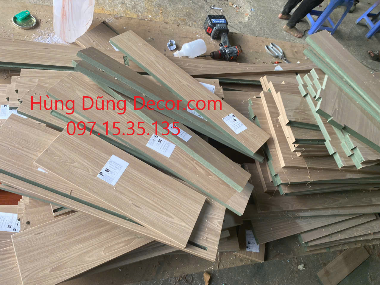 cắt ván mdf dán chỉ cạnh tại dĩ an bình dương