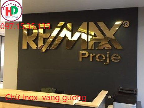 gia công chữ inox tại dĩ an