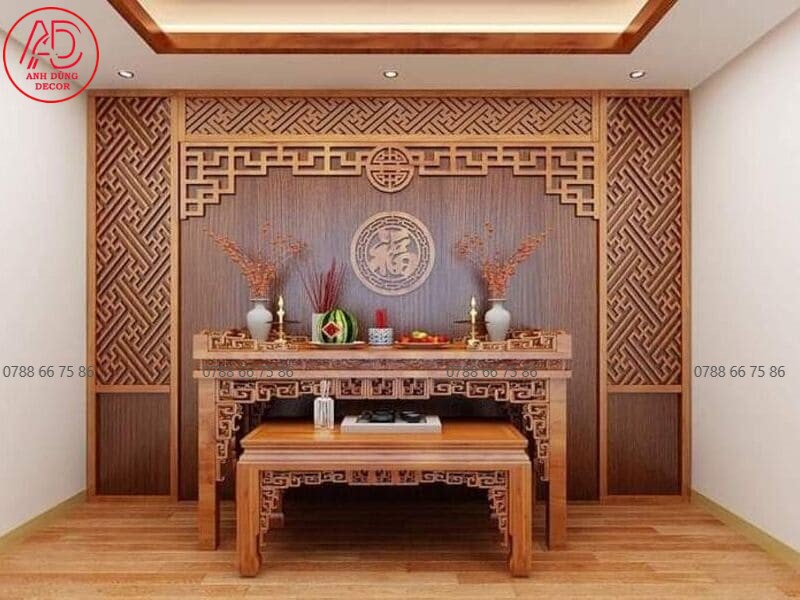 nội thất phòng thờ