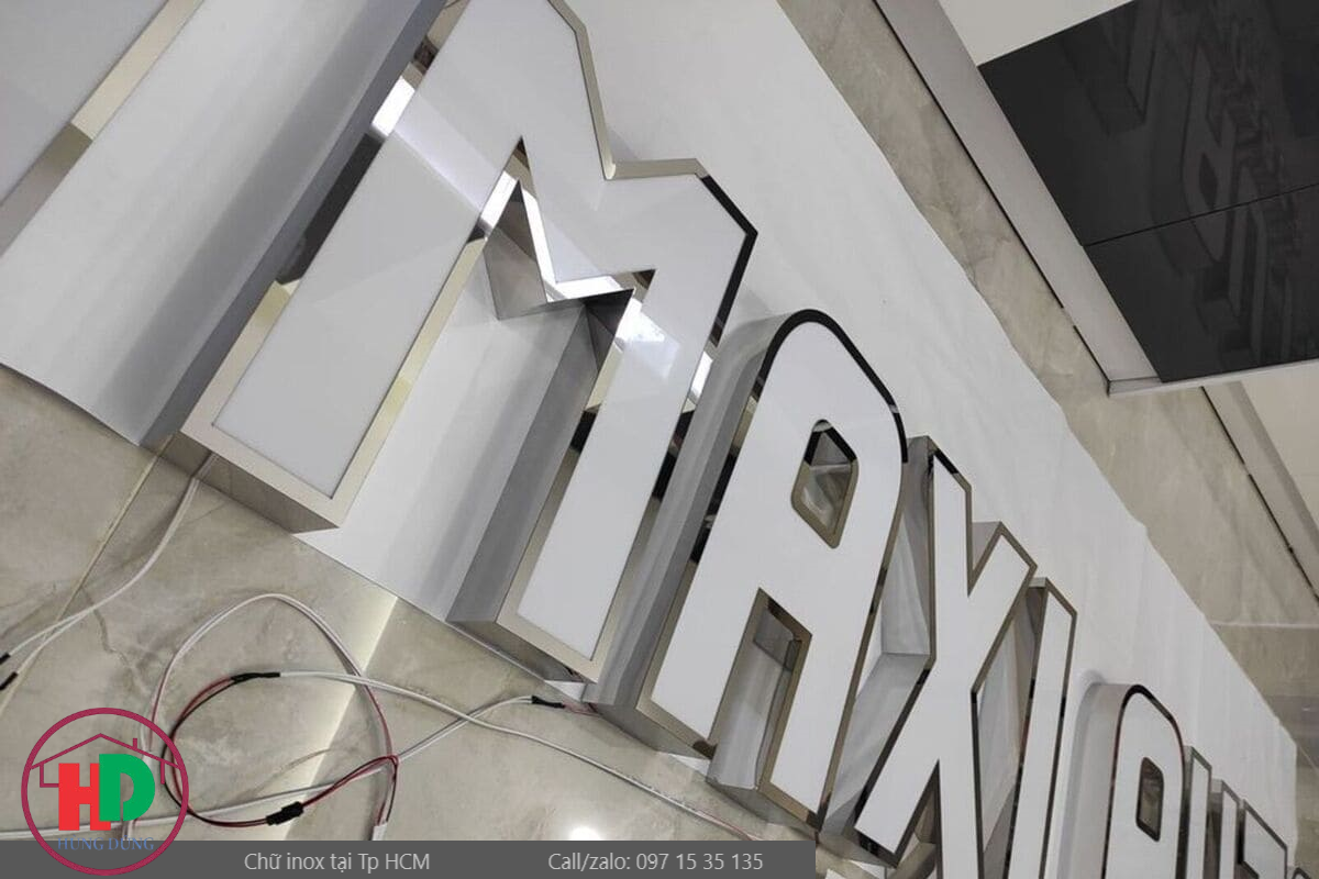 gia công chữ inox hcm