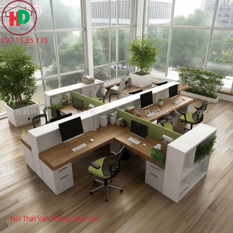 Không gian làm việc sáng tạo, tối ưu diện tích
