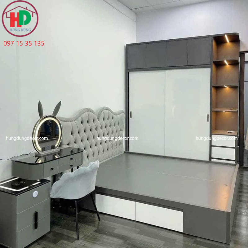 báo giá đóng tủ quần áo gồ