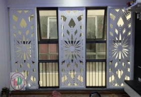 Vách ngăn cửa lùa CL5