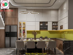  Thiết Kế Thi Công Tủ Bếp Nhà Phố HCM