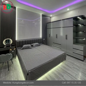 Thi Công Đóng Mới Tủ Quần Áo Gỗ Quận 2