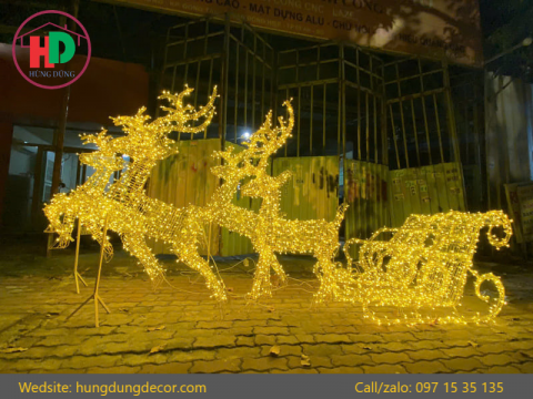 Bán Cỗ Xe Kéo Ông Già Noel Tại TP.HCM