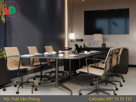 Thiết Kế Thi Công Nội Thất Phòng Họp 