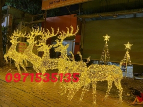 Bán tuần lộc trang trí Noel tại HCM